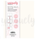 Uniquely Creative pAPER, 8x10 Flip Album - Various Colors