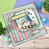 Hunkydory Crafts Paper, Whopper Topper Pad - Garden Gnomes