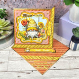 Hunkydory Crafts Paper, Whopper Topper Pad - Garden Gnomes