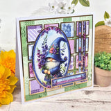 Hunkydory Crafts Paper, Whopper Topper Pad - Garden Gnomes