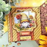 Hunkydory Crafts Paper, Whopper Topper Pad - Garden Gnomes