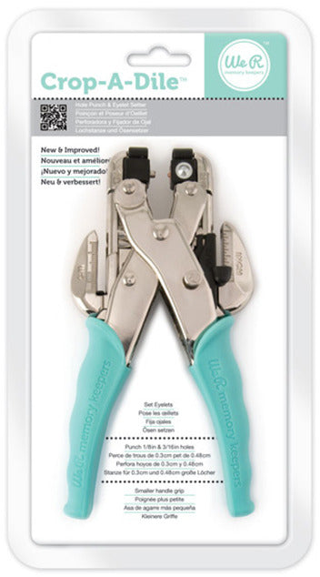 We R Memory Keepers Tool, Crop-A-Dile, Hole Punch & Eyelet Setter