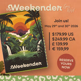 Spellbinders, The Weekender Goes Wild!  Craft Kit & Virtual Retreat 2026!