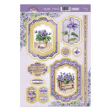 Hunkydory Crafts, Luxury Topper Sheets - January - Decemeber
