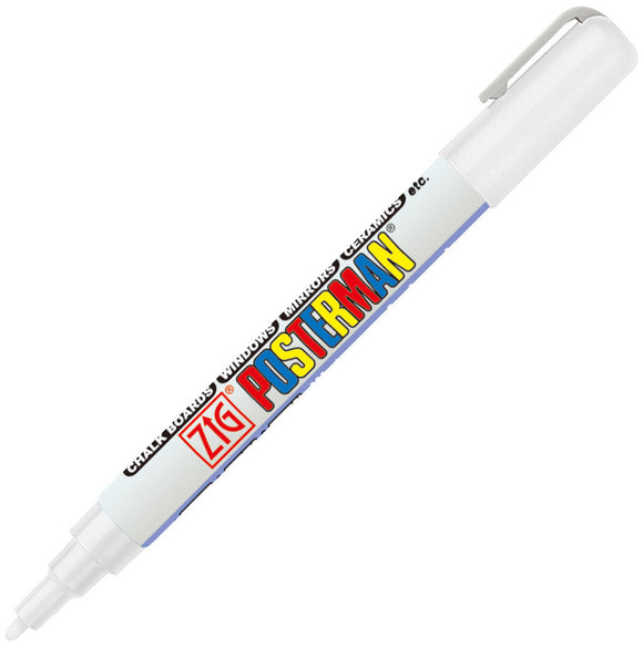ZIG Fudebiyori Pigment Pen (white)