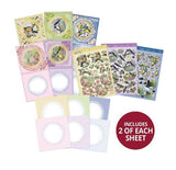 Hunkydory Paper Pack A4, Delightful Birds - A New Season Decoupage Card Kit