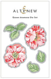 Altenew Stamp, Die & Stencil, Queen Anemone Complete Bundle