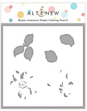 Altenew Stamp, Die & Stencil, Queen Anemone Complete Bundle