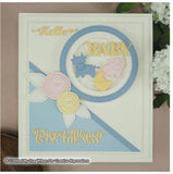 Creative Expressions Die, Noble Sentiments Collection - New Born Sentiments