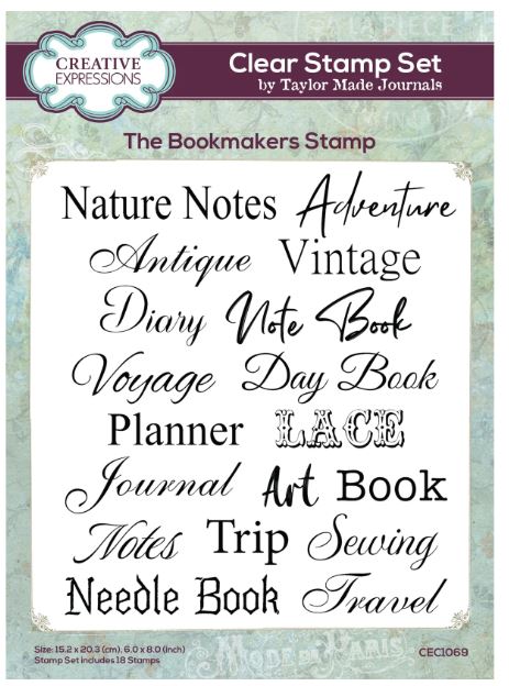 Creative Expressions Stamp, The Bookmakers Stamp