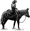Stampscapes Stamp, Lady Rider