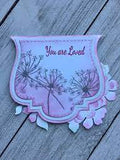 Rosewood Frogs Whiskers Stamp - You Are Loved