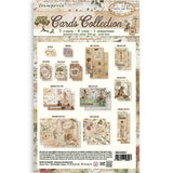Stamperia Paper, Printed Art Cards Collection - Flowers And Poems