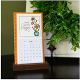 Taylored Expressions Square Calendar Cards - Friendly
