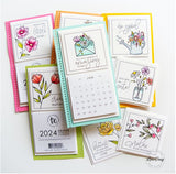 Taylored Expressions Square Calendar Cards - Friendly