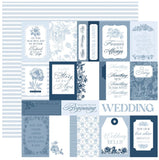 Echo Park Paper, "Save The Date" 12x12 - Multiple Patterns Available