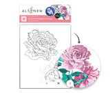 PREORDER - Altenew Stencil, Majestic Roses Layering Stencil Set (7 in 1)
