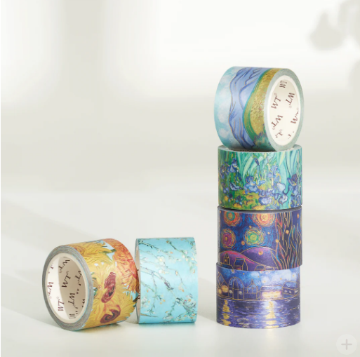 The Washi Tape Shop Embellishment, Van Gogh Washi Tape Set