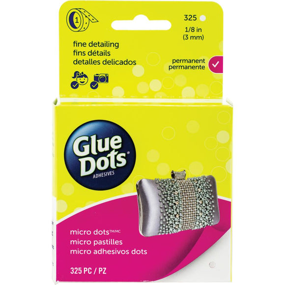 Glue Dots Micro, Roll/325 1/8th