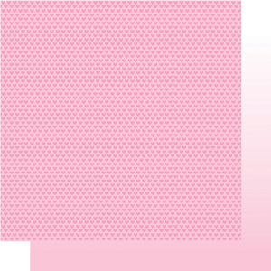 Bella Blvd Paper 12x12, Bella Besties Hearts - Ombre Double-Sided, Multiple Colors Available
