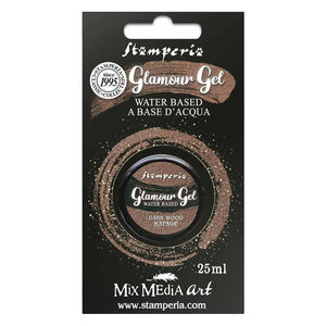 Stamperia Embellishment, Glamour Gel - Multiple Colors Available