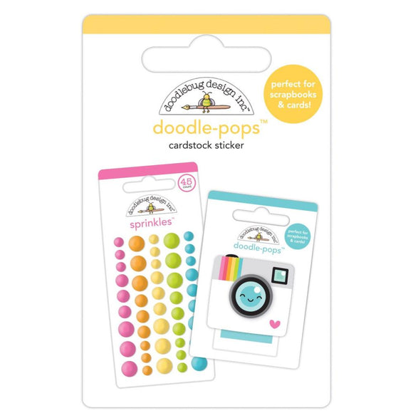 Doodle-Pops Sticker 3D Pop, Doodle Minis