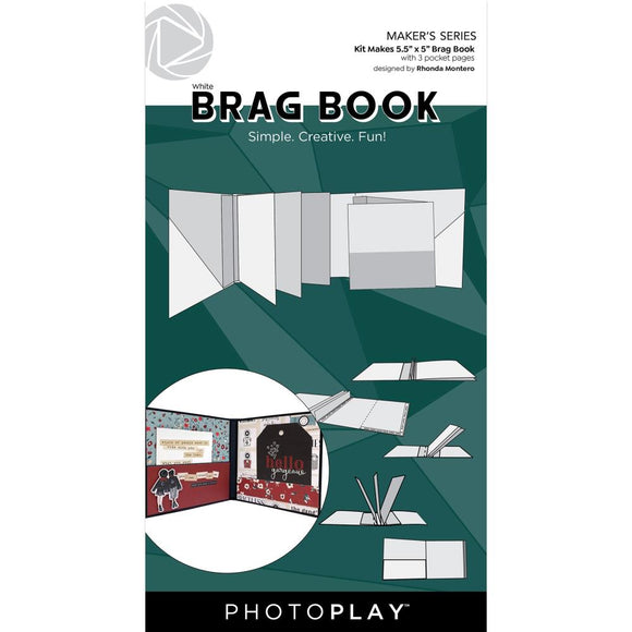 Photoplay Blank Brag Book - 2 colours availble