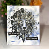Creative Expressions Die, Paper Cuts Edger - Wise Wolf