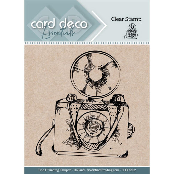Card Deco Essentials Stamp, Camera