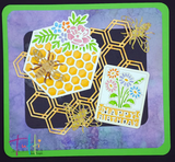Tutti Designs Die, Honey Bee Hexagon