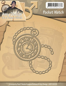 FIT Die, Amy Design, It's a Mans World - Pocket Watch
