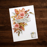 Paper Rose Embellishment, Autumn Bouquet - Die Cuts