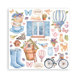 Stamperia Paper Pack 12x12, Create Happiness Welcome Home