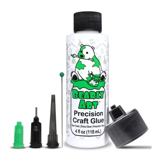 Bearly Art Adhesive,  Precision Craft Glue - THE ORIGINAL