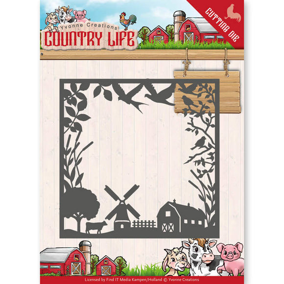 FIT Die, Yvonne Creations, Country Life - Country Life Frame