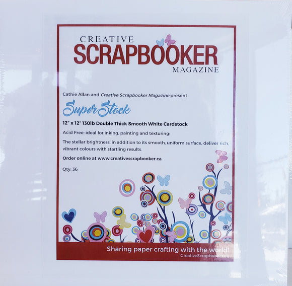 Creative Scrapbooker Cardstock 12x12, Super Stock Pack