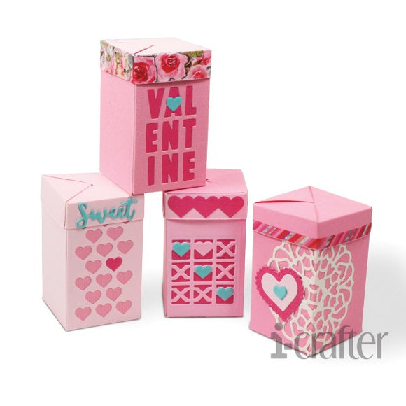 i-Crafter Die, Impossible Box - Valentine Add-on