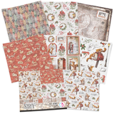Ciao Bella Paper Pack12x12, Memories of a Snowy Day 8pk