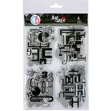 Ciao Bella Stamp, Design Letters   Multiple Letter Sets Available I