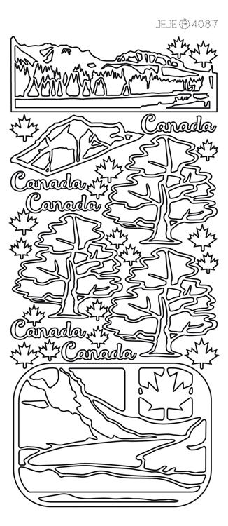 Ecstasy Crafts Sticker, Peel Off - Canada