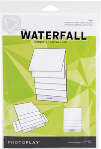 Photoplay Blank Waterfall Card Kit - 4x6 Mechanical