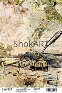 ShokART Rice Paper A4, Ink