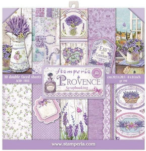 Stamperia Paper Pack 8x8, Provence
