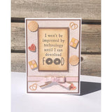 Crafter's Companion Stamp, Download Food