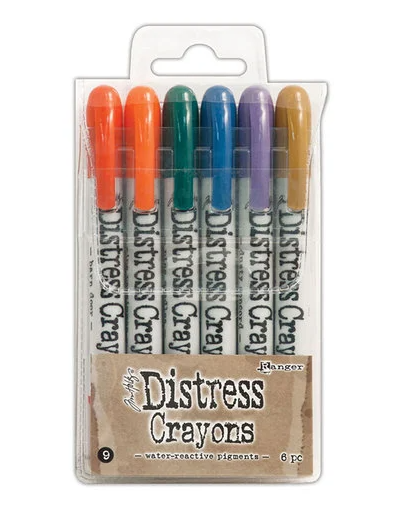 Tim Holtz Distress Crayons - Set 9