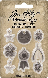 Tim Holtz Idea-ology Embellishment, Adornments - Lucky