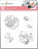 Altenew Stencil Set (3 in 1), Greenwood Flowers