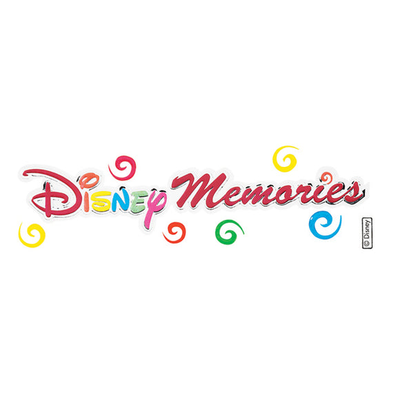 EK Success Sticker, Dimensional - Title Disney Memories