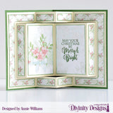 Divinity Designs Die, Book Fold Card With Layers