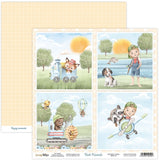 ScrapBoys Paper 12x12, Best Friends Collection - Various Designs Available
